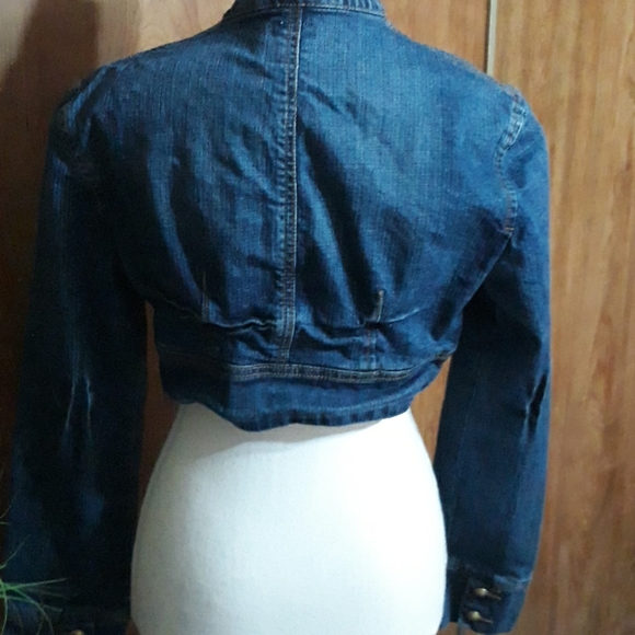 Vintage my heart candies distressed jean jacket - Picture 6 of 7